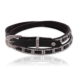 Bandinha para chapéu com strass - Fita chapéu