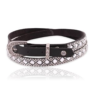 Bandinha para chapéu com strass - Fita chapéu