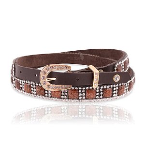 Bandinha para chapéu com strass - Fita chapéu