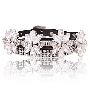 Bandinha para chapéu com strass - Fita chapéu