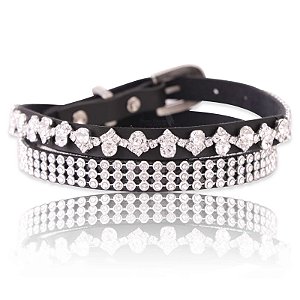 Bandinha para chapéu com strass - Fita chapéu