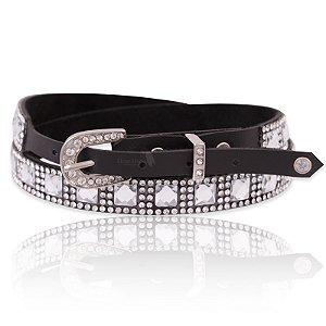Bandinha para chapéu com strass - Fita chapéu