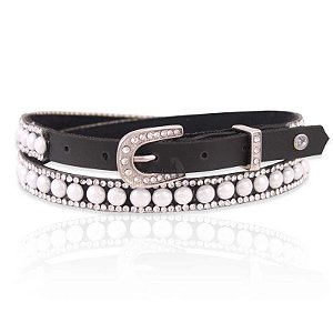 Bandinha para chapéu com strass - Fita chapéu