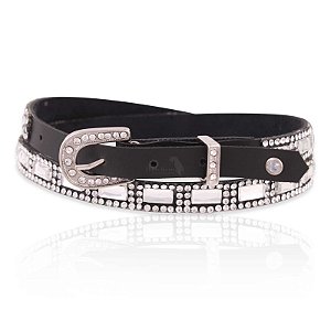 Bandinha para chapéu com strass - Fita chapéu