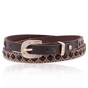 Bandinha para chapéu com strass - Fita chapéu