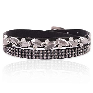 Bandinha para chapéu com strass - Fita chapéu