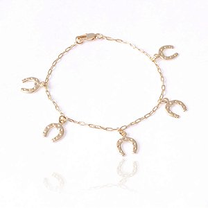 Pulseira infantil ferradura
