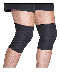 Par De Joelheira Elástica  - Kestal Cor Preto
