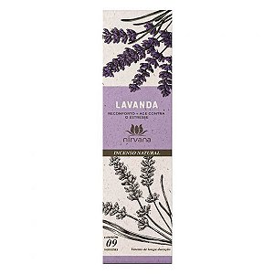 Incenso Nirvana Lavanda