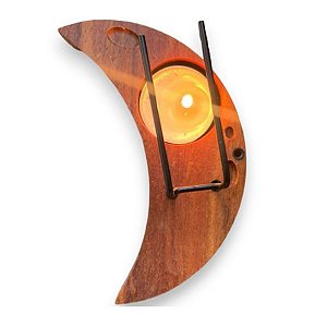 Incensário para Palo Santo Fique Bem Meia Lua