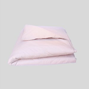 Capa de edredom (duvet) LISO ROSA CHÁ