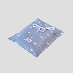 Jogo de lençol infantil TRAÇOS azul