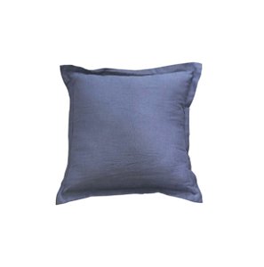 Almofada c/aba Linho azul 40x40cm