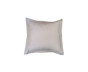 Almofada c/ aba Linho cinza 40x40cm
