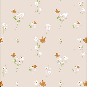 Papel de parede Margarida - Tdesign