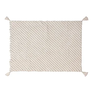 Tapete de algodão TRAÇO DIAGONAL