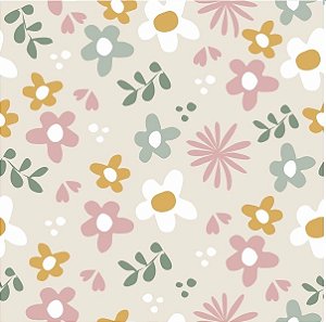 Papel de parede FLORES