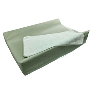 Trocador curvo em LINHO verde