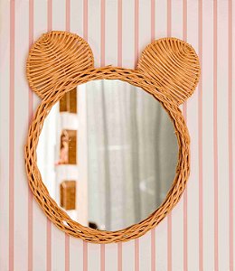 Espelho Urso rattan