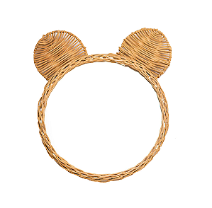 Espelho Urso rattan