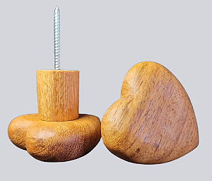 Gancho Coração maciço