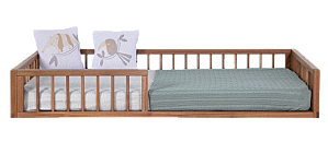 Cama montessoriana madeira maciça (MOSTRUÁRIO)