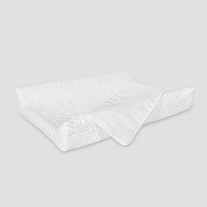 Trocador curvo matelasse branco
