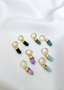 Argola Baby Quartzo
