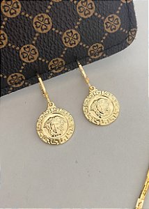 Brinco Argola Mini Medusa