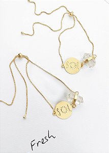 Pulseira Pingente Cristal