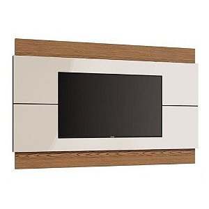 PAINEL CLASSIC 1.46 (Ideal para TVs de até 46 polegadas) - OFF WHITE / FREIJO