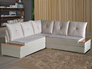 SOFA DE CANTO ONIX - BEGE