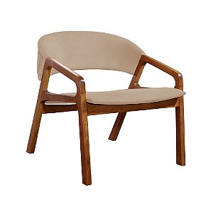 POLTRONA BELL - LINHO AREIA