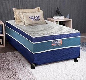 UNIBOX TUCSON BLUE SOLTEIRO 88X188X52 - AZUL