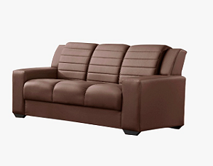 SOFA 3L SF270 1,98MT TECIDO KORANO BARCELONA - MARROM