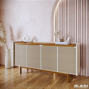 BUFFET DUNE 4P 1GVT 1,80MT (70233) ./OFF WHITE / NATUR