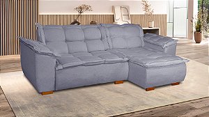 CJ ESTOFADO FERNANDES DENISE C/CHAISE 2,50MT TC L03 LIN ./CZ