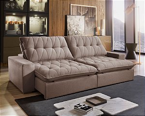 SOFA 4L BIANCHI PALAZIO RET/REC 2.90M BI-PART TC K45 VEL./BG