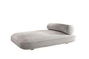 SOFA BIANCHI CHAISE MELODY 1,20MT TEC BOUCLE A1055 ./CZ CL