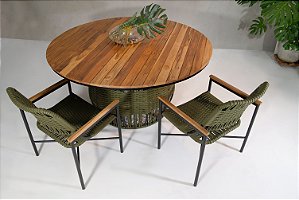 MESA ALUMI CORDELLE 180MT RED ./PR/CN ./VERDE MUSGO