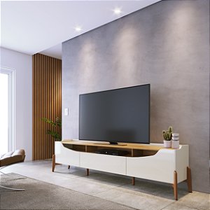 RACK IMCAL STUDIO 2P 1GVT 2,22MT (12280) ./OFF WHITE / NATU