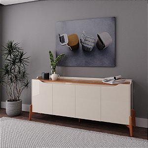 BUFFET IMCAL STUDIO 4P 1,60MT (70333) ./OFF WHITE / NATUR