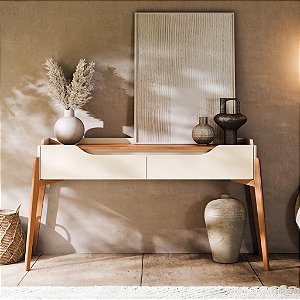 APARADOR IMCAL STUDIO 1,60MT (59233) ./OFF WHITE / NATUR