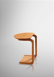 MESA LATERAL JOSANDRO NEXUS 61CM LAM. ./CINAMOMO