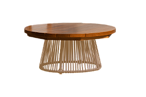 MESA DE CENTRO BERTOLI CORINGA C/CORDA ./RAMI