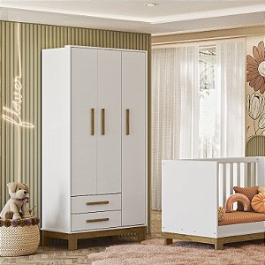 ROUPEIRO 3P QMOVI Q ENCANTO SLIM 94CM 2GVT ./BR ACETINADO FS