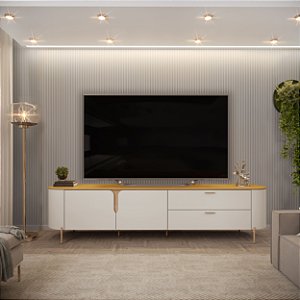 BANCADA DJ CELINE 2P 2GVT 2,41MT PES METAL ./BALI/CEDRO