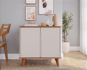 BUFFET CIMOL SERENA 2P 86CM ./CINAMOMO/OFF