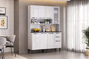 KIT COZINHA ITATIAIA FLORENCA 8P 2G 1,40MT (1768) ./BR