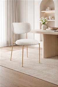 CADEIRA CYRNE PIANA TC PISANELO 02 C-157 ./PES CHAMPANHE ./C